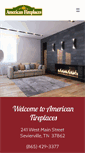 Mobile Screenshot of american-fireplaces.com
